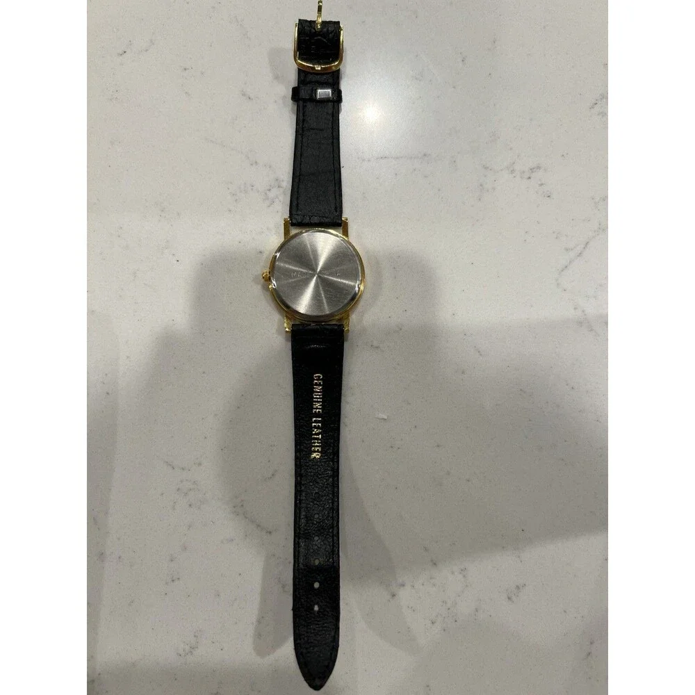 Bill Clinton Political Character Wrist Watch Novelty Leather Band Untested